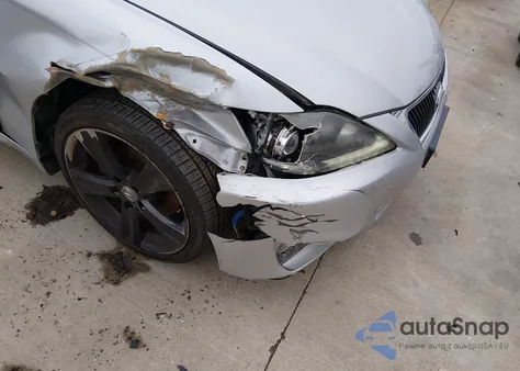 2012 Lexus Is 250 from USA, damaged, VIN JTHBF5C20C5178661